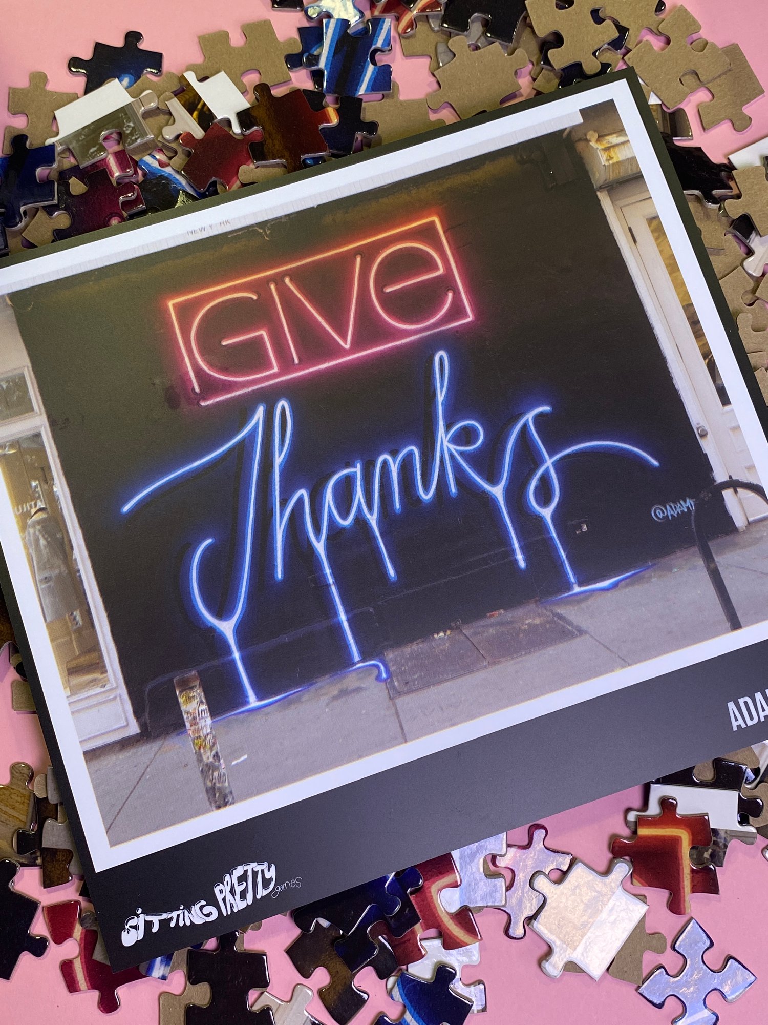 Image of Give Thanks Jigsaw Puzzle 