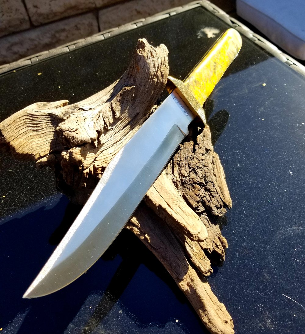 Large Bumblebee Jasper Knife