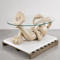 Image 2 of Bunny table beige sable 