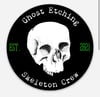 Ghost Etching Skeleton Crew Sticker