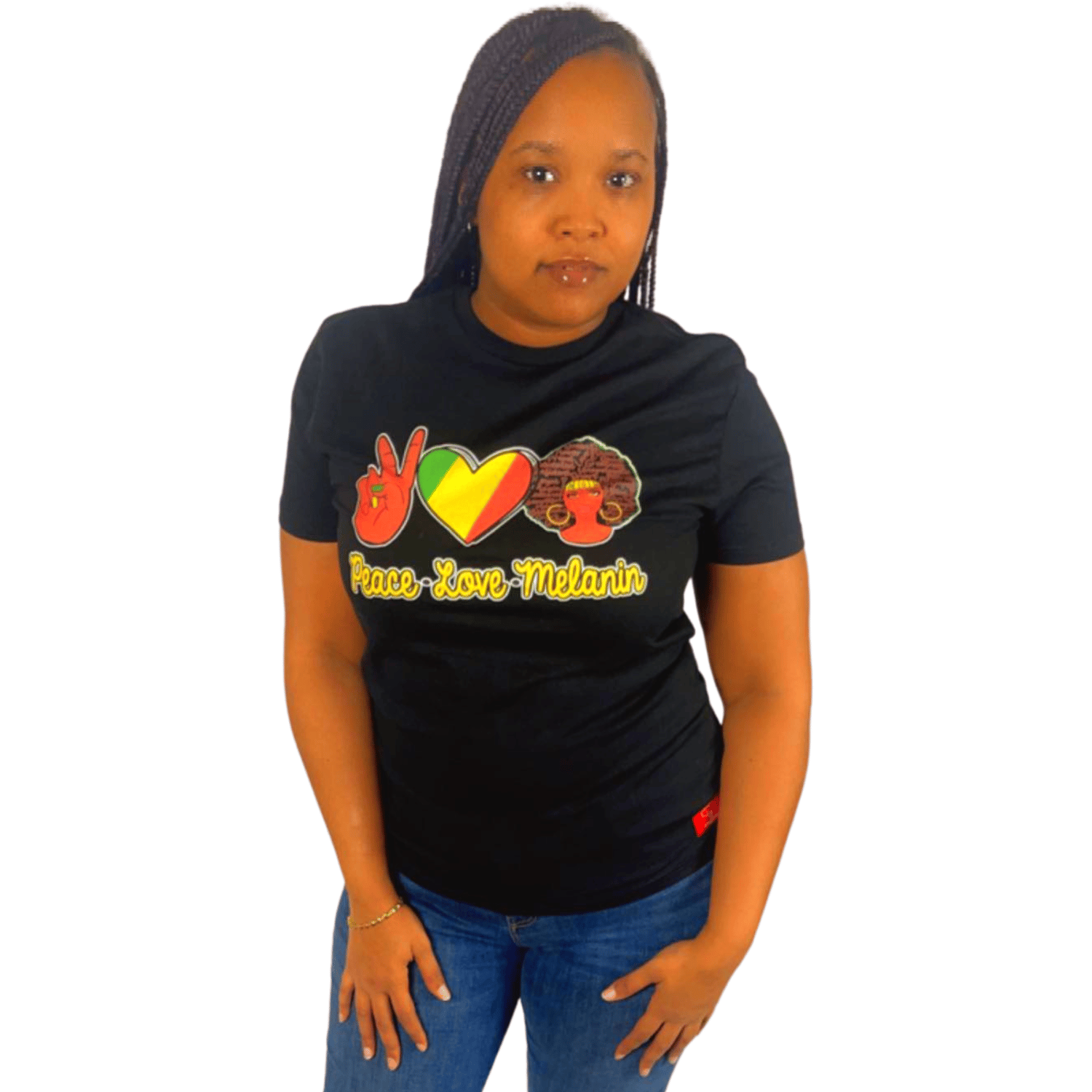Image of PEACE. LOVE. MELANIN - Limited Edition Tee