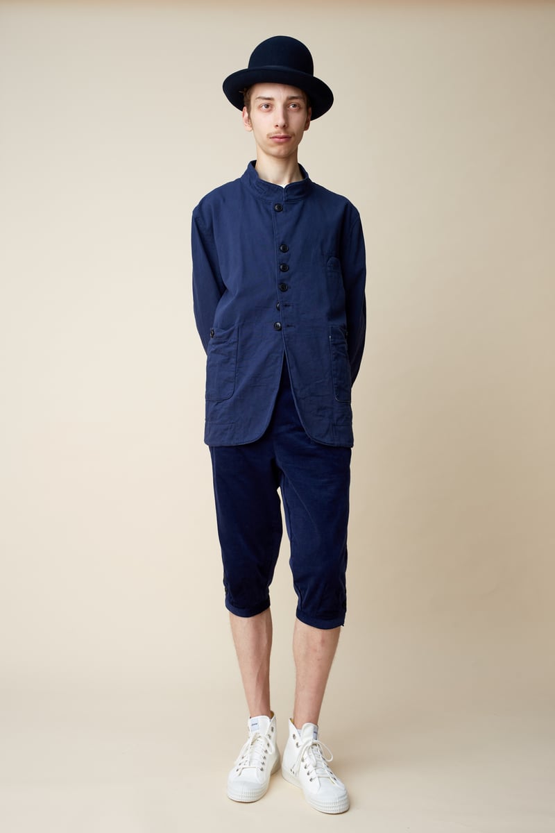 JOHNNY ROOSTER BYRON JACKET - Navy £387.00 | Workhouse England