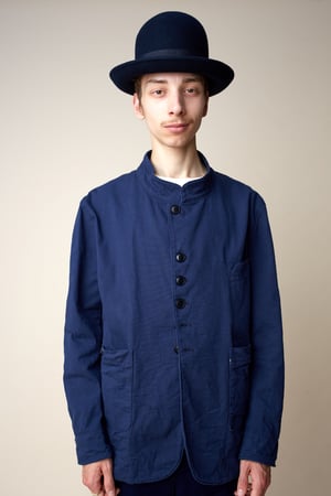 Image of JOHNNY ROOSTER BYRON JACKET - Navy £387.00