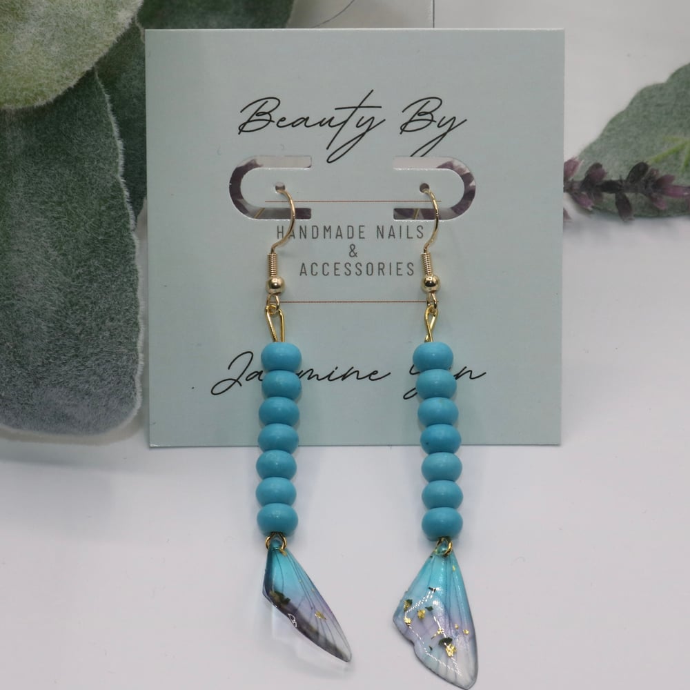 Image of Turquoise Fairy Drop Earrings