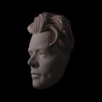 Image 1 of Harry Styles - White Clay Mask Sculpture