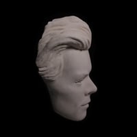 Image 5 of Harry Styles - White Clay Mask Sculpture
