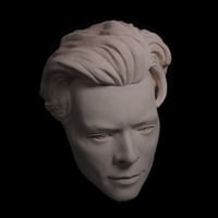Image 4 of Harry Styles - White Clay Mask Sculpture