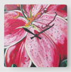 Lily Acrylic Clock