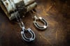 Horsehair Horseshoe Keeper Pendant