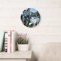 Cat Eyes Acrylic Clock