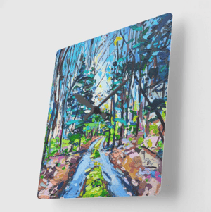 Image of The Path Acrylic Clock