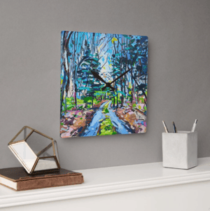 Image of The Path Acrylic Clock