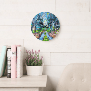 Image of The Path Acrylic Clock