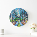 The Path Acrylic Clock