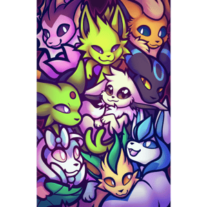 Eeveelution Print