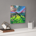 Presence Acrylic Clock