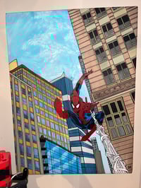 Swinging Painting - Original Canvas