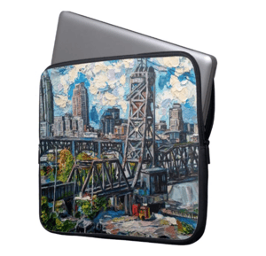 Image of The Cleveland Flats Neoprene Laptop Sleeve