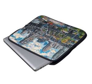 Image of The Cleveland Flats Neoprene Laptop Sleeve