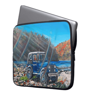 Image of It's A Jeep Thing Neoprene Laptop Sleeve