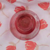 Fenton Hand Painted Cranberry Glass Bell