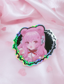 Sonico x Gloomy Bear 3" Holographic Sticker