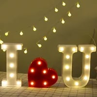 Alphabet Letter LED Night Lights Number 