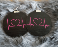 Image 1 of Heartbeat Earrings