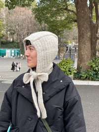 Image 1 of Handknit balaclava 