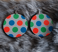 Image 1 of Polka Dot Earrings