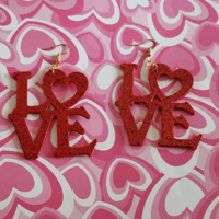 Image 1 of LOVE Earrings