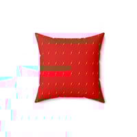 Image 1 of "Reddy 2 Shine" Spun Polyester Square Pillow