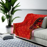 Image 4 of FC⚡️FS "Reddy" Velveteen Plush Blanket
