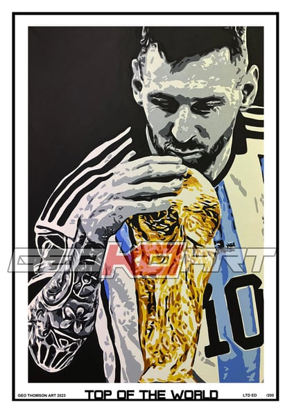 Image of MESSI WORLD CUP ARGENTINA