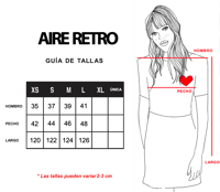 Image 5 of Vestido Alas largo de Aire Retro