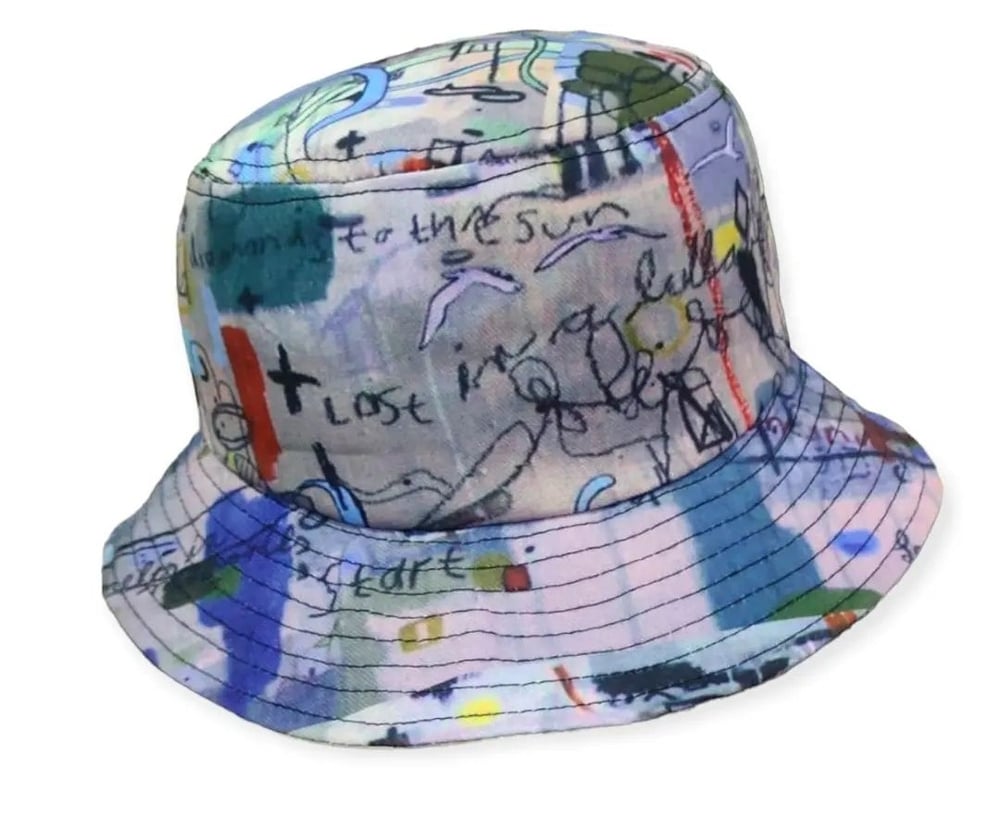 Image of Graffiti Print Bucket Hat