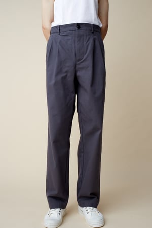 Image of GILSTON Cropped TROUSER - Grey £250.00