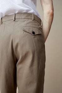 Image 5 of GILSTON Cropped TROUSER - Beige £250.00