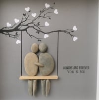 Image 2 of Couple on Swing Artwork