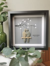 Image 3 of Couple on Swing Artwork