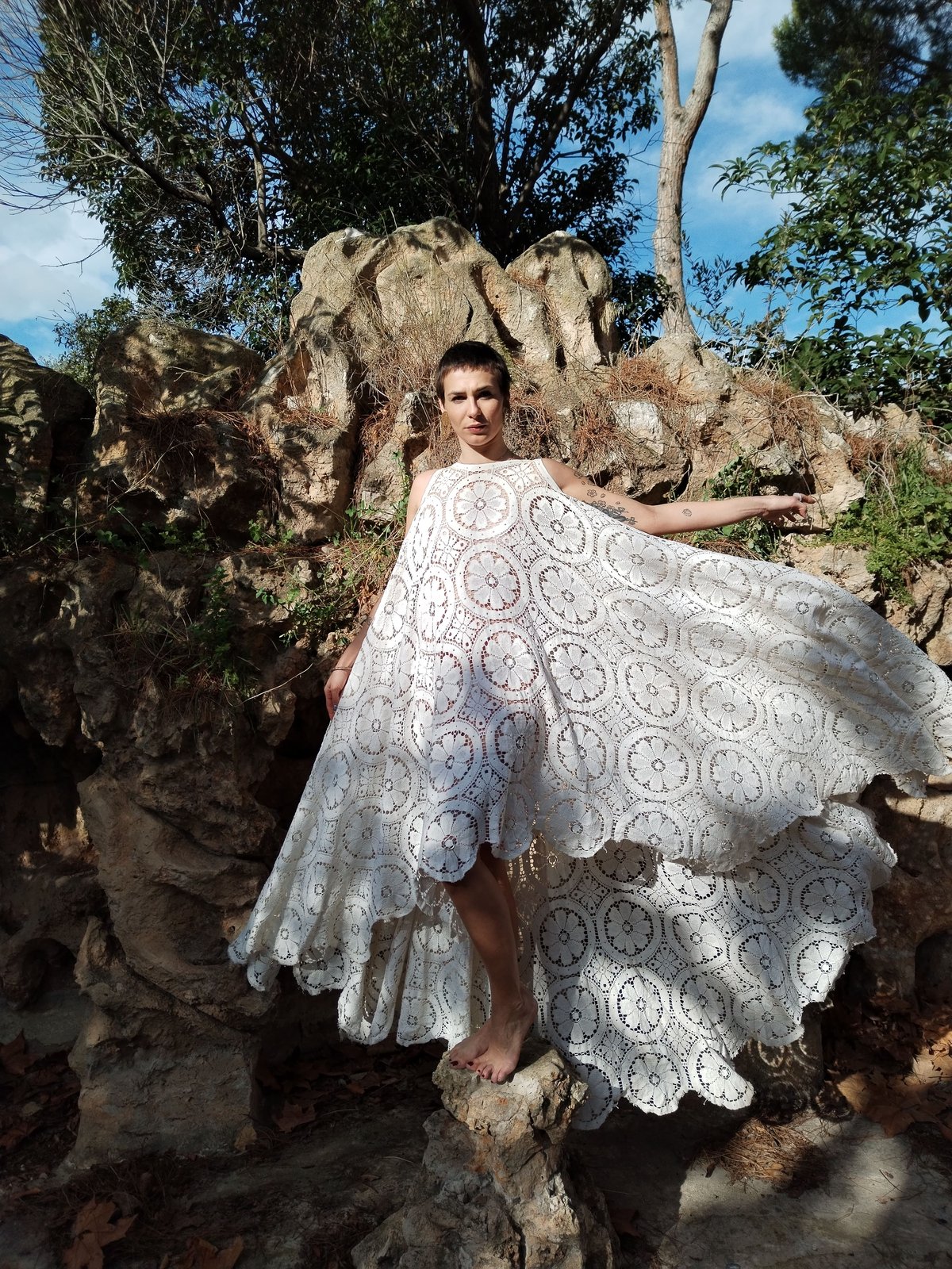 1970s Paco Rabanne bridal dress | Mariella Castaneda Vintage shop