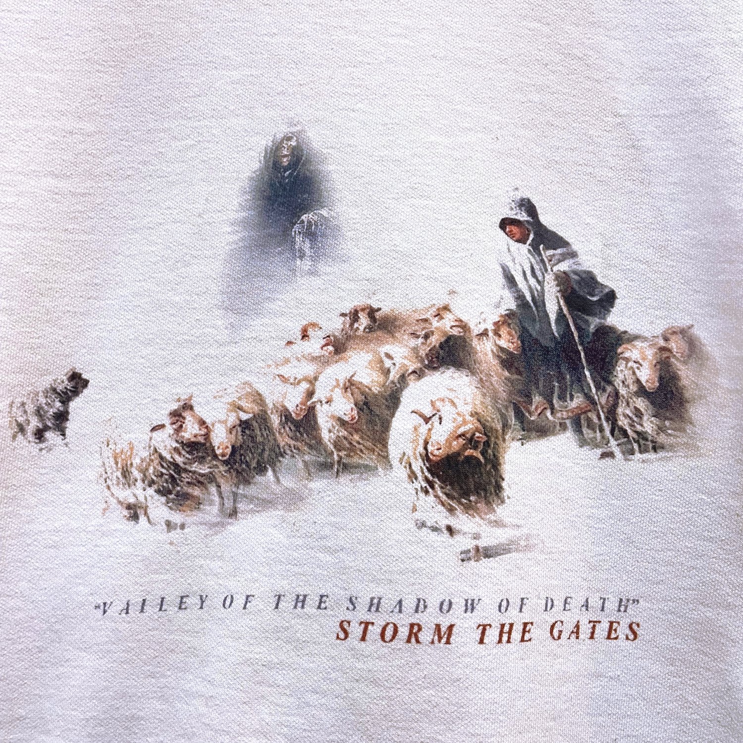 Image of "SHADOW OF DEATH" CREWNECK SWEATSHIRT