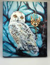 Meditation of a Snowy Owl