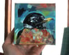 Portrait of Spring - American Robin bird painting