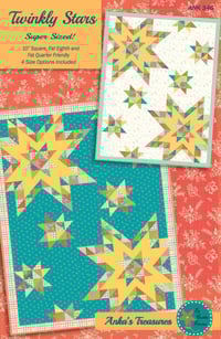 Image 1 of Twinkly Stars Paper Pattern