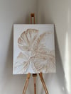 Embossed foliage - 50x60cm