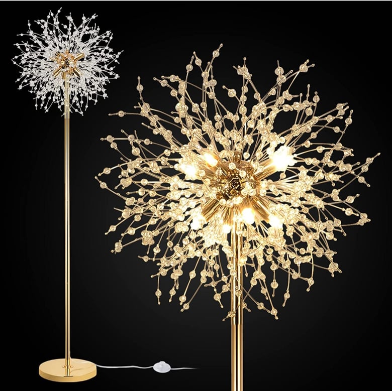 Image of Fireworks Crystal Lamp