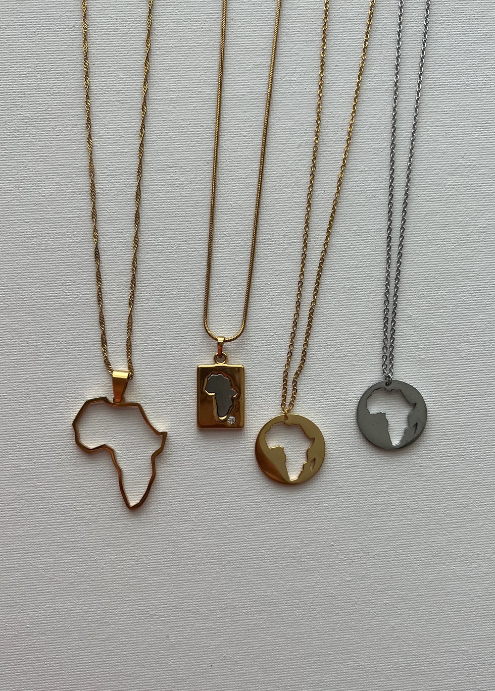 Image of EARTH GANG • Africa Necklace Set