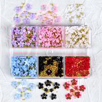 Image 4 of 3D Flower nail charms