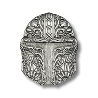 Ornate Helm pin